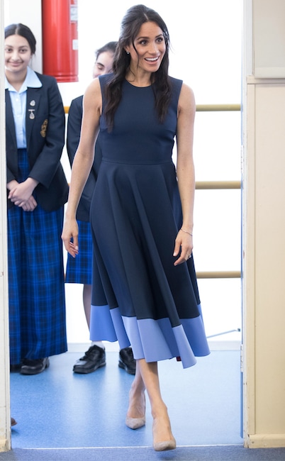 Meghan Markle, Outfit, Macarthur Girls High School Visit